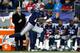 FOXBORO, MA - NOVEMBER 03: Aaron Dobson #17 of the New England Patriots catches a pass before running it in for a touchdown in the fourth quarter against the Pittsburgh Steelers at Gillette Stadium on November 3, 2013 in Foxboro, Massachusetts. (Photo by Jared Wickerham/Getty Images)