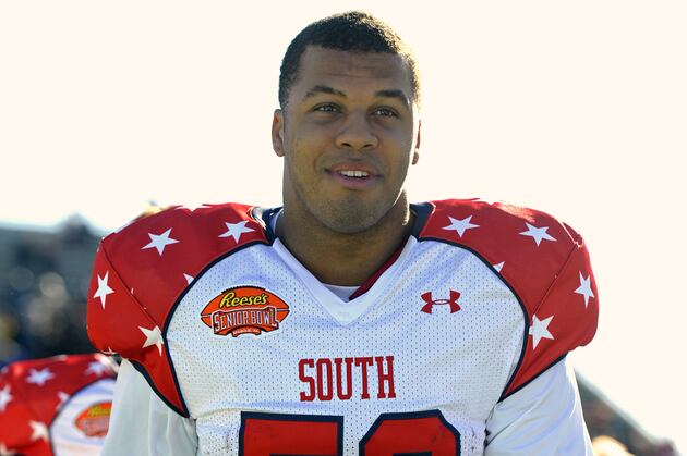 LB Hubbard Responds to Analyst Critique of Him as a 'Controversial Prospect'