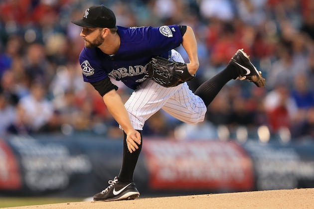 Rockies Pitcher Tyler Chatwood Feeling Fit After Having Elbow Surgery