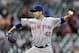 HOUSTON, TX - MAY 02: Tim Byrdak #40 of the New York Mets pitches in relief in the seventh inning against the Houston Astros on May 2, 2012 at Minute Maid Park in Houston, Texas. The Houston Astros defeated the New York Mets 8-1. (Photo by Bob Levey/Getty Images)