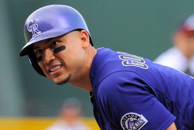 Carlos Gonzalez Hits Rockies Spring Training Hoping to Stay Healthy