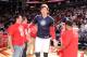 HOUSTON, TX - NOVEMBER 11: Omer Asik #3 of the Houston Rockets walks onto the court against the Toronto Raptors on November 11, 2013 at the Toyota Center in Houston, Texas. NOTE TO USER: User expressly acknowledges and agrees that, by downloading and or using this photograph, User is consenting to the terms and conditions of the Getty Images License Agreement. Mandatory Copyright Notice: Copyright 2013 NBAE (Photo by Bill Baptist/NBAE via Getty Images)
