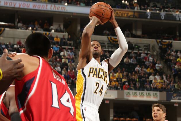 George's 26 Lifts Pacers Past Hawks 108-98