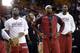 LeBron James, Dwyane Wade and Chris Bosh may be greater than the sum of their considerable parts. It wasn't always that way.