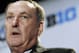 FILE - In this July 28, 2011, file photo, Big Ten Commissioner Jim Delany speaks to reporters during Big Ten media day in Chicago. The BCS commissioners, including Delany, are backing a playoff plan with the sites for the national semifinals rotating among the major bowl games and a selection committee picking the teams, Notre Dame Athletic Director Swarbrick said Wednesday, June 20, 2012. (AP Photo/Paul Beaty, File)