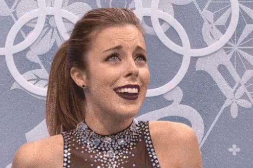 Ashley Wagner's Reactions Remain the Best