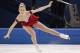 Gracie Gold of the United States competes in the women's short program figure skating competition at the Iceberg Skating Palace during the 2014 Winter Olympics, Wednesday, Feb. 19, 2014, in Sochi, Russia. (AP Photo/Bernat Armangue)