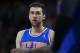 New York Knicks forward Andrea Bargnani, of Italy, looks on against the Denver Nuggets in the fourth quarter of the Nuggets' 97-95 victory in an NBA basketball game in Denver on Friday, Nov. 29, 2013. (AP Photo/David Zalubowski)
