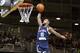NEW ORLEANS, LA - FEBRUARY 15: Pierre Jackson #11 of the Futures drives to the basket against the Prospects during the NBA D-League All-Star Game at Sprint Arena as part of 2014 NBA All-Star Weekend at the Ernest N. Morial Convention Center on February 15, 2014 in New Orleans, Louisiana. NOTE TO USER: User expressly acknowledges and agrees that, by downloading and/or using this photograph, user is consenting to the terms and conditions of the Getty Images License Agreement. Mandatory Copyright Notice: Copyright 2014 NBAE (Photo by Gregory Shamus/NBAE via Getty Images)