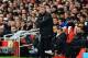LONDON, ENGLAND - FEBRUARY 12: Manchester United manager David Moyes watches from the touchline during the Barclays Premier League match between Arsenal and Manchester United at the Emirates Stadium on February 12, 2014 in London, England. (Photo by Michael Regan/Getty Images)