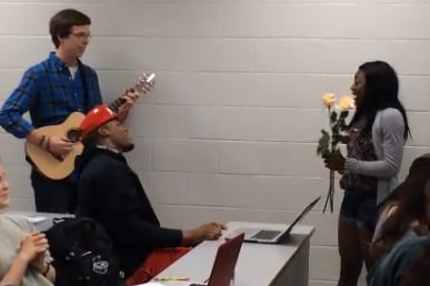 Video: Auburn Students Serenade Cam Newton On Valentine's Day…Again