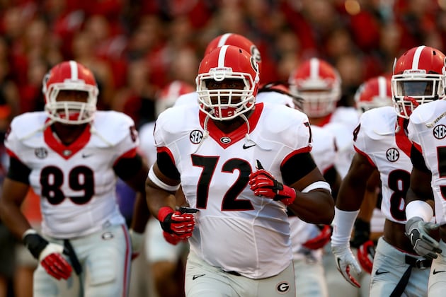 Georgia Football: NFL Draft, Graduation Leaving Huge Holes in Offensive Line