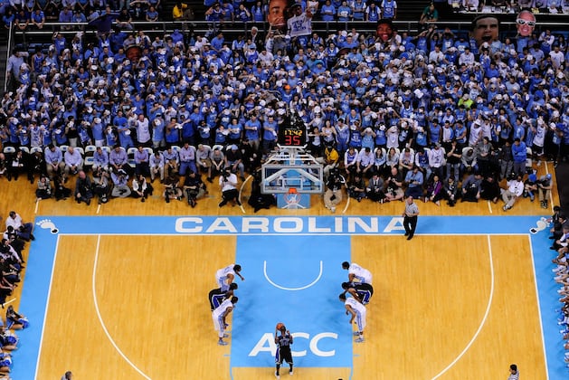 Smith Center Crowd Brings the Noise as North Carolina Roars Past Duke