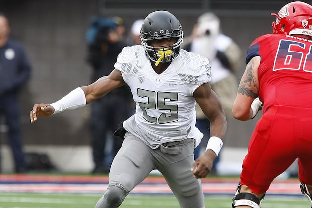 Boseko Lokombo Scouting Report: NFL Outlook for Oregon Outside Linebacker