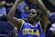 UCLA's Jordan Adams shoots against California in the second half of an NCAA college basketball game Wednesday, Feb. 19, 2014, in Berkeley, Calif. (AP Photo/Ben Margot)