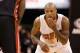 PHOENIX, AZ - FEBRUARY 11: P.J. Tucker #17 of the Phoenix Suns during the NBA game against the Miami Heat at US Airways Center on February 11, 2014 in Phoenix, Arizona. The Heat defeated the Suns 103-97. NOTE TO USER: User expressly acknowledges and agrees that, by downloading and or using this photograph, User is consenting to the terms and conditions of the Getty Images License Agreement. (Photo by Christian Petersen/Getty Images)