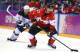 SOCHI, RUSSIA - FEBRUARY 21: Sidney Crosby #87 of Canada controls the puck during the Men's Ice Hockey Semifinal Playoff against the United States on Day 14 of the 2014 Sochi Winter Olympics at Bolshoy Ice Dome on February 21, 2014 in Sochi, Russia. (Photo by Al Bello/Getty Images)