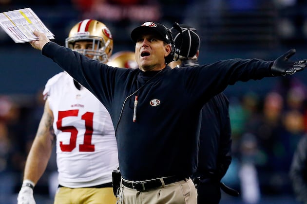Report: Browns nearly acquired Harbaugh from 49ers via trade