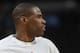 Los Angeles Clippers forward Antawn Jamison warms up before facing the Denver Nuggets in the first quarter of an NBA basketball game in Denver on Monday, Feb. 3, 2014. (AP Photo/David Zalubowski)