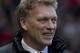 Manchester United's manager David Moyes takes to the touchline before his team's English Premier League soccer match against Fulham at Old Trafford Stadium, Manchester, England, Sunday Feb. 9, 2014. (AP Photo/Jon Super)