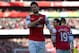 LONDON, ENGLAND - FEBRUARY 22: Olivier Giroud of Arsenal celebrates after scoring a goal during the Barclays Premier League match between Arsenal and Sunderland at Emirates Stadium on February 22, 2014 in London, England. (Photo by Jamie McDonald/Getty Images)