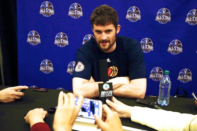 This Kevin Love Trade Rumor Spat Is Getting Weird