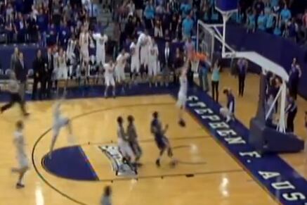 Stephen F. Austin Wins 22nd Straight in Dramatic Fashion (VIDEO)