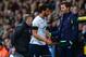 NORWICH, ENGLAND - FEBRUARY 23: Etienne Capoue of Tottenham Hotspur speaks to Manager Tim Sherwood of Tottenham Hotspur as he replaced during the Barclays Premier League match between Norwich City and Tottenham Hotspur at Carrow Road on February 23, 2014 in Norwich, England. (Photo by Jamie McDonald/Getty Images)