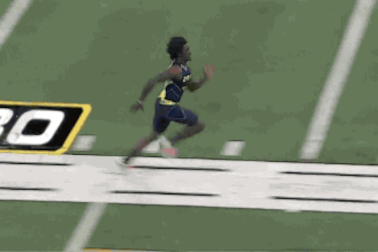Dri Archer Zooms Through 40-Yard Dash at NFL Combine