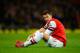 LONDON, ENGLAND - DECEMBER 08: A dejected Mesut Oezil of Arsenal looks on during the Barclays Premier League match between Arsenal and Everton at Emirates Stadium on December 8, 2013 in London, England. (Photo by Michael Regan/Getty Images)