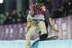Shaun White of the United States hits the edge of the half pipe during the men's snowboard halfpipe final at the Rosa Khutor Extreme Park, at the 2014 Winter Olympics, Tuesday, Feb. 11, 2014, in Krasnaya Polyana, Russia. (AP Photo/Andy Wong)