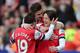 LONDON, ENGLAND - FEBRUARY 22: Tomas Rosicky of Arsenal celebrates his goal during the Barclays Premier League match between Arsenal and Sunderland at Emirates Stadium on February 22, 2014 in London, England. (Photo by Jamie McDonald/Getty Images)