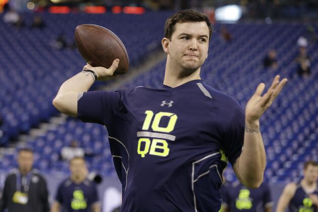AJ McCarron's Passing Performance at 2014 NFL Combine Will Boost Stock