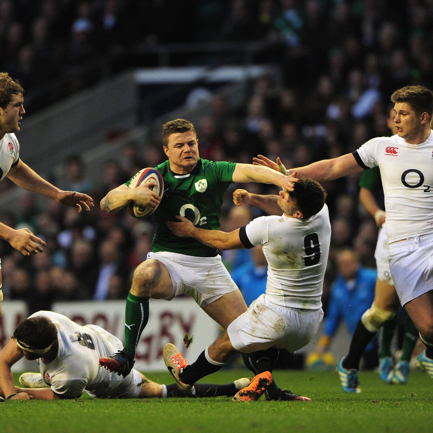 The Biggest Hits In World Rugby This Week Brian O Driscoll S England Bash Bleacher Report