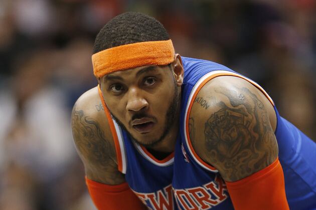 Carmelo Anthony's Agent Reportedly Met with Knicks Brass Before Loss to Mavs