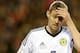 BRUSSELS, BELGIUM - OCTOBER 16: Darren Fletcher of Scotland looks dejected during the FIFA 2012 World Cup Qualifier match between Belgium and Scotland on October 16, 2012 in Brussels, Belgium. (Photo by Scott Heavey/Getty Images)