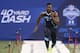 INDIANAPOLIS, IN - FEBRUARY 24: Former Buffalo linebacker Khalil Mack runs the 40-yard dash during the 2014 NFL Combine at Lucas Oil Stadium on February 24, 2014 in Indianapolis, Indiana. (Photo by Joe Robbins/Getty Images)