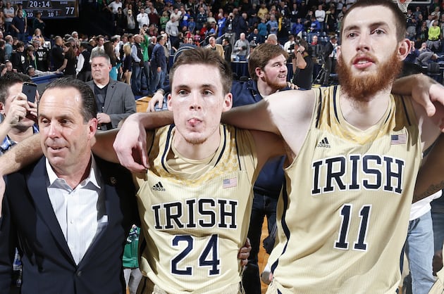 Atkins Hits Key 3 as Notre Dame Defeats Georgia Tech 65-62