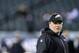 Philadelphia Eagles head coach Chip Kelly looks on before an NFL wild-card playoff football game against the New Orleans Saints, Saturday, Jan. 4, 2014, in Philadelphia. (AP Photo/Michael Perez)