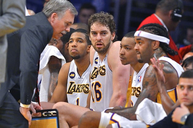 Mike D'Antoni Tells Pau Gasol Through Media to 'Keep It in House'