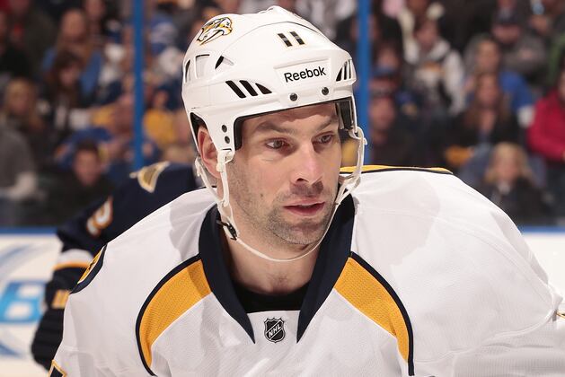 Nashville Predators' David Legwand Shrugs off Trade Talk