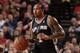 PORTLAND, OR - FEBRUARY 19: Shannon Brown #1 of the San Antonio Spurs moves the ball up-court against the Portland Trail Blazers on February 19, 2014 at the Moda Center Arena in Portland, Oregon. NOTE TO USER: User expressly acknowledges and agrees that, by downloading and or using this photograph, user is consenting to the terms and conditions of the Getty Images License Agreement. Mandatory Copyright Notice: Copyright 2014 NBAE (Photo by Cameron Browne/NBAE via Getty Images)