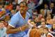 Feb 23, 2014; Oklahoma City, OK, USA; Los Angeles Clippers point guard Chris Paul (3) handles the ball against the Oklahoma City Thunder during the second quarter at Chesapeake Energy Arena. Mandatory Credit: Mark D. Smith-USA TODAY Sports