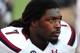 ATHENS, GA - SEPTEMBER 7: Jadaveon Clowney #7 of the South Carolina Gamecocks watches the action against the Georgia Bulldogs at Sanford Stadium on September 7, 2013 in Athens, Georgia. (Photo by Scott Cunningham/Getty Images)