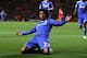 SOUTHAMPTON, ENGLAND - JANUARY 01: Willian of Chelsea celebrates after scoring his team's second goal during the Barclays Premier League match between Southampton and Chelsea at St Mary's Stadium on January 1, 2014 in Southampton, England. (Photo by Warren Little/Getty Images)