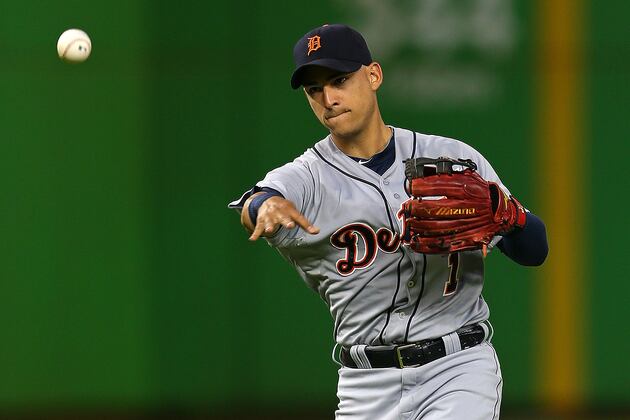 Jose Iglesias Sidelined for 'About a Week' with Recurring Shin Problems