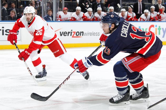Time Moved Up for Red Wings' March 9 Game at Rangers