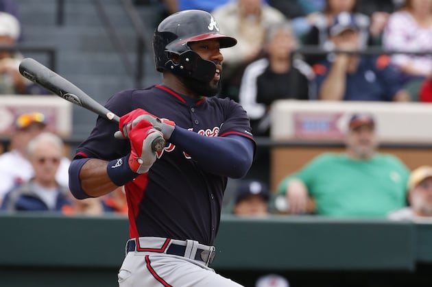 Heyward Gives Early Glimpse of Power vs. Lefties