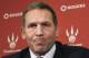 Toronto Raptors General Manager Bryan Colangelo speaks to the media in Toronto on Monday, April 19, 2010. Colangelo addressed the media Monday, less than a week after his team was eliminated from post-season contention for the seventh time in nine seasons. THE CANADIAN PRESS/Nathan Denette