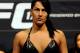 Feb 21, 2014; Las Vegas, NV, USA; UFC Bantamweight Jessica Eye participates in the UFC 170 weigh-in at Mandalay Bay Events Center. Mandatory Credit: Stephen R. Sylvanie-USA TODAY Sports
